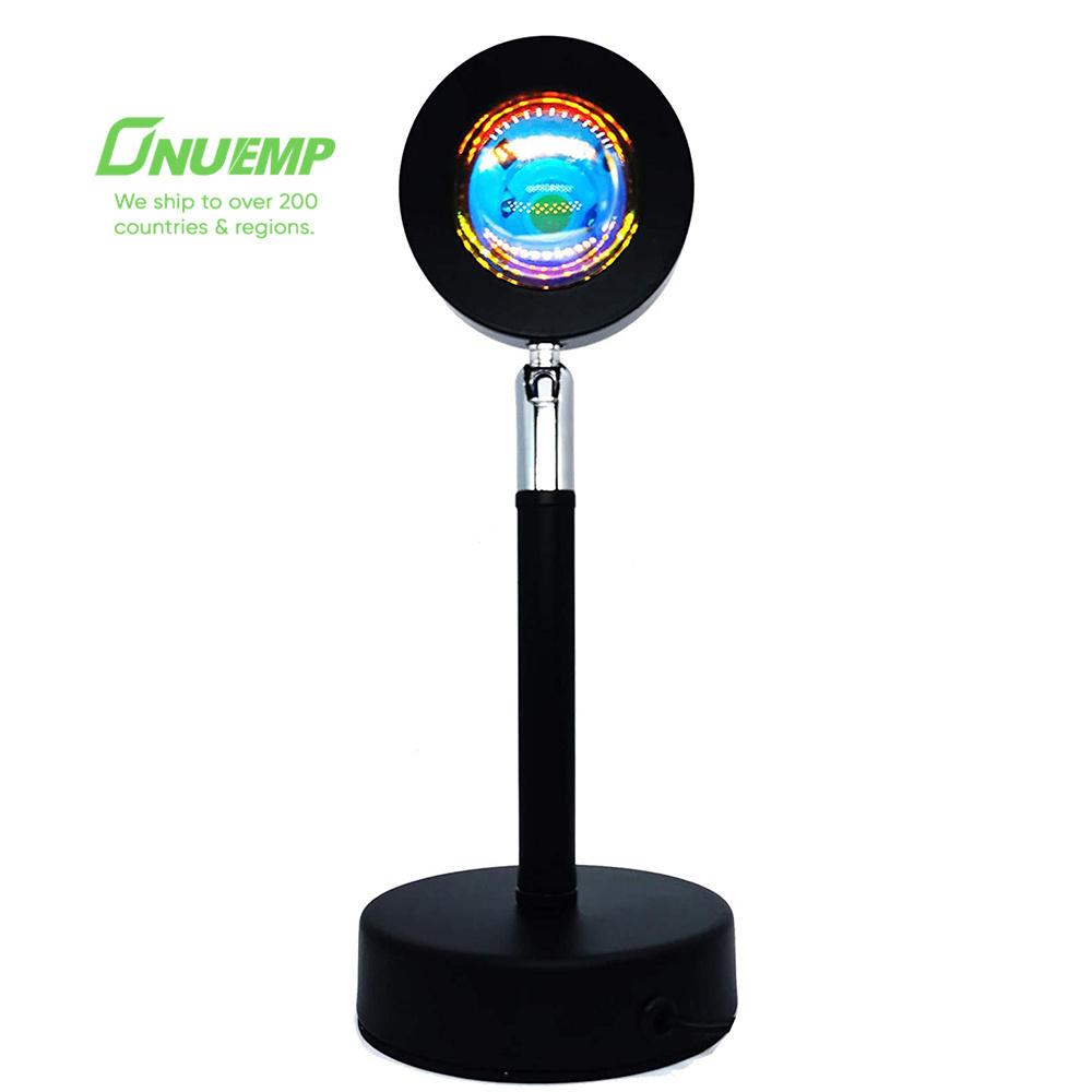 Sunset Projection Lamp 180 Degree Rotation USB Charging LED Lighting Projector Modern Lamp LED Lights