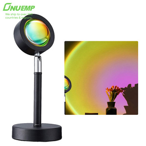 Sunset Projection Lamp 180 Degree Rotation USB Charging LED Lighting Projector Modern Lamp LED Lights