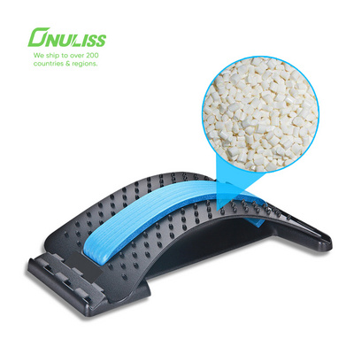 Multi-Level Lower Back Stretcher Massager Pain Relief Adjustable Back Cracker