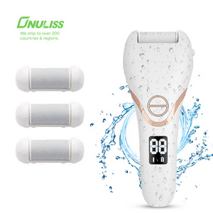 Rechargeable Foot File Pedicure Tools Foot Scrubber Electric Callus Remover Shaver for Feet Cracked Heels and Dead Skin