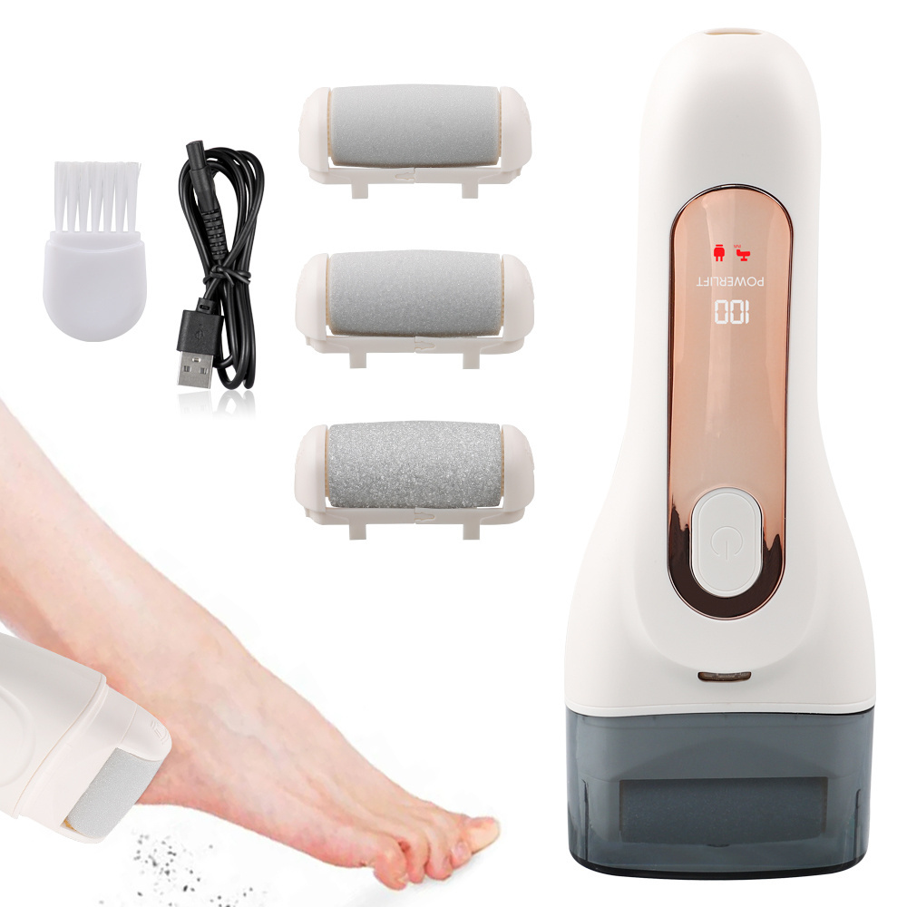 4 In 1 Electric Foot File Electric Callus Remover For Feet With Rechargeable