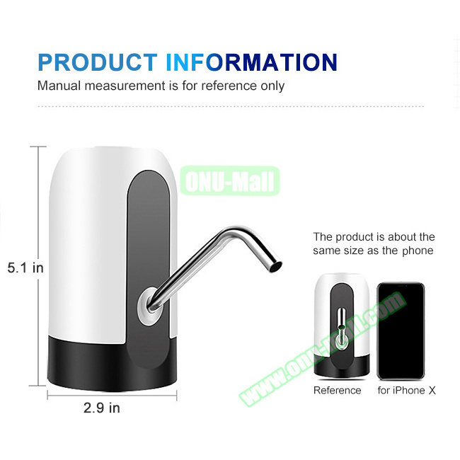 Portable Rechargeable Automatic Electric Cold Drinking Water Pump Water Dispenser