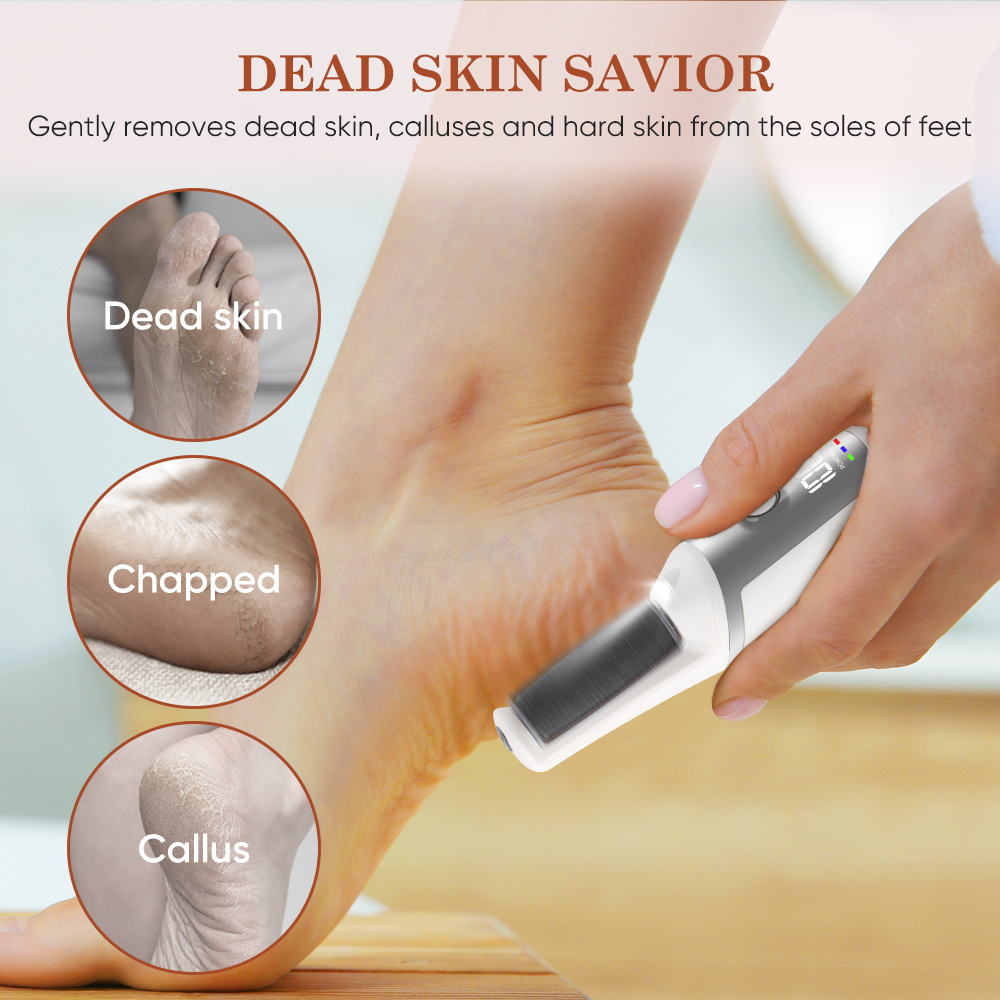 Professional Foot Care for Dead Skin Scrubber File Portable Electric Foot File Pedicure Kits Electric Foot Callus Remover