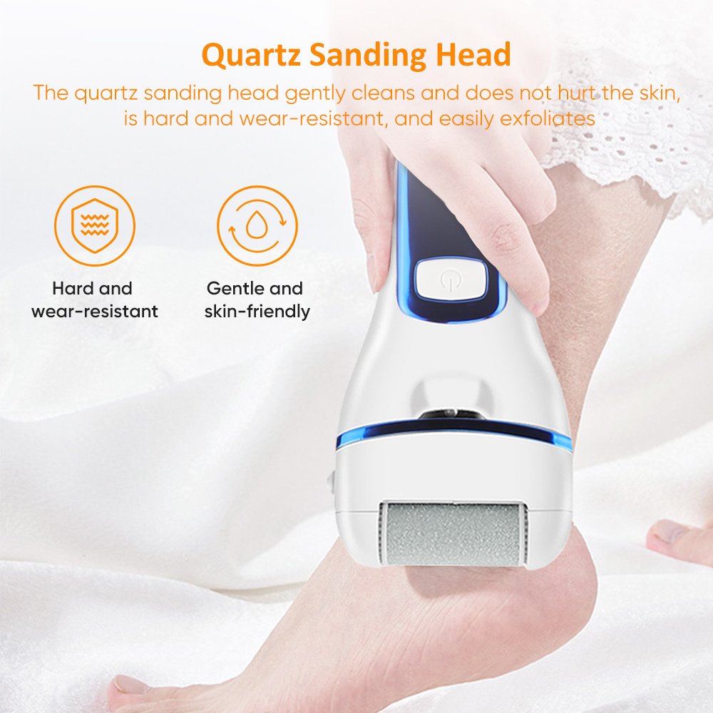 LED Screen Pedicure Device Foot Scrubber Grinder Foot File Dead Skin 2024 Rechargeable Callus Remover Tool Electric For Feet