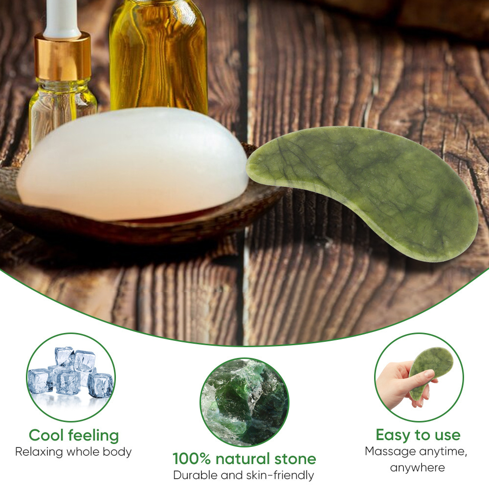 Wholesale Best Jade Gua Sha Crystal Face Roller Massager Guasha Stone Home Use Face Lift Body Massage Tool