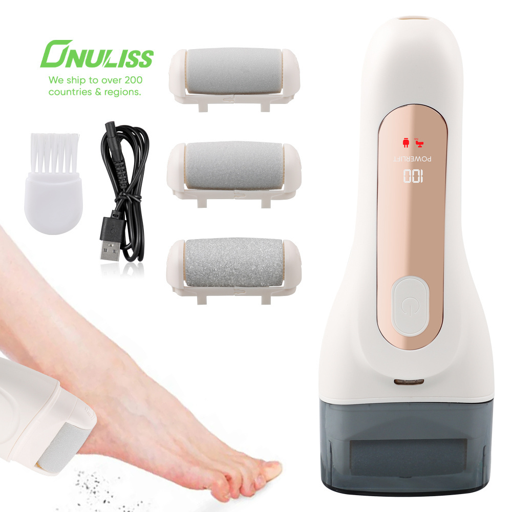 Hard Skin Remover Foot Callus Remover Vacuum Pedicure Waterproof Foot File Callus Remover Electric For Feet