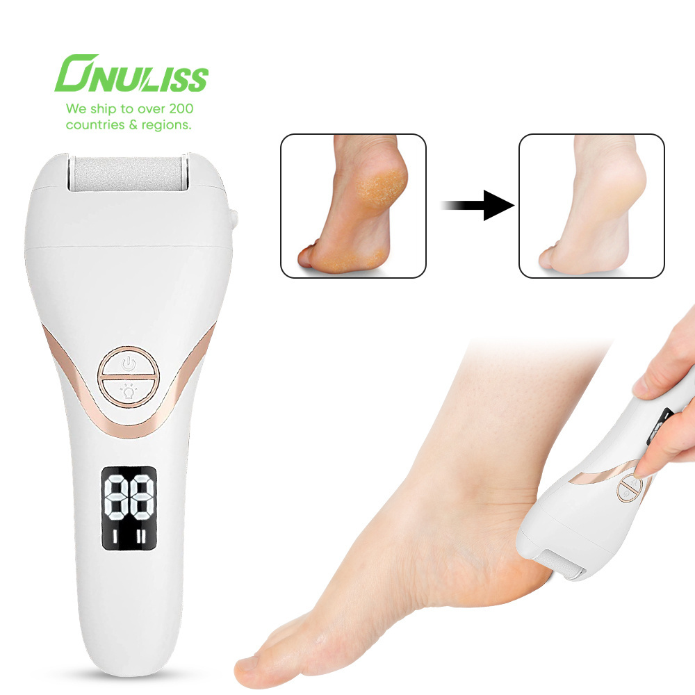 Electronic Pedicure Foot File Vacuum Callus Remover Shower Foot Scrubber