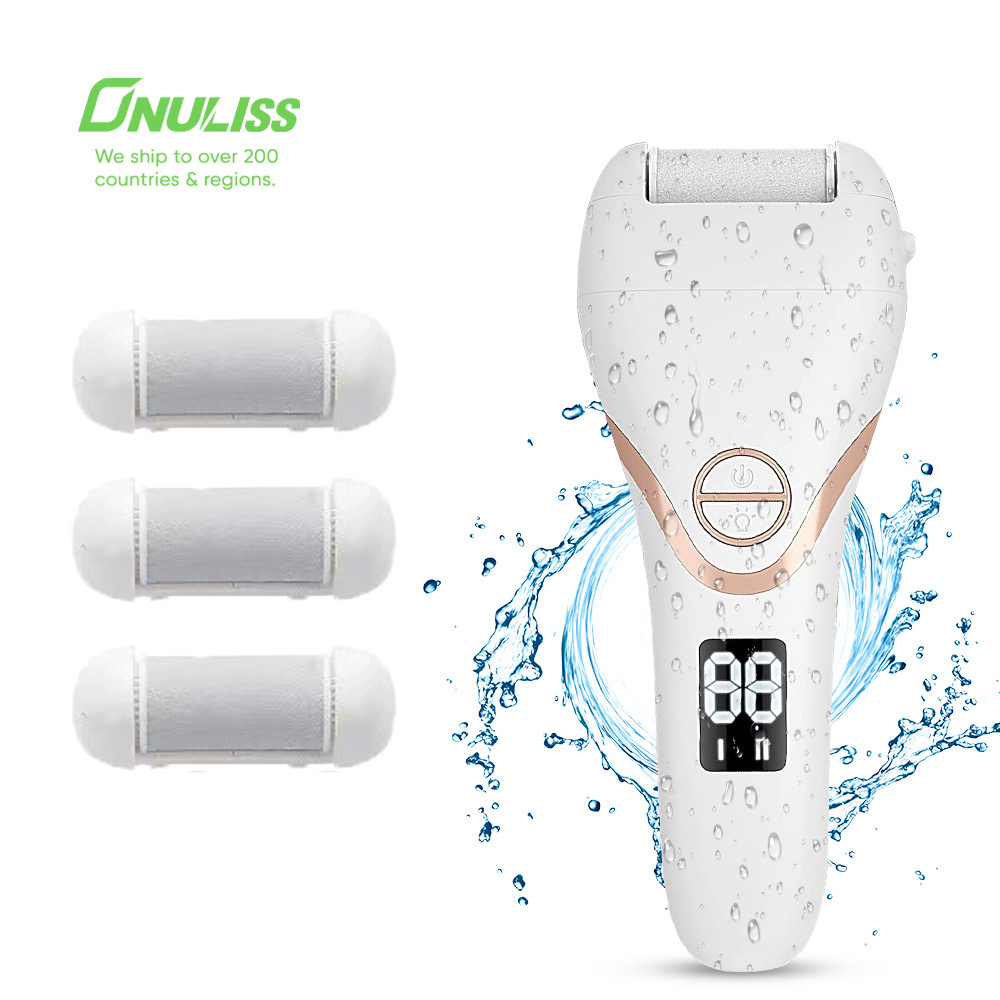 Electronic Pedicure Foot File Vacuum Callus Remover Shower Foot Scrubber