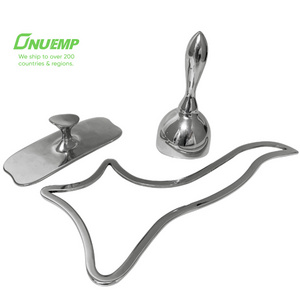 Stainless Steel Gua Sha Metal Body Scraping Massage Tool Cupping Rolller Pain Relief Metal Therapy tools Set