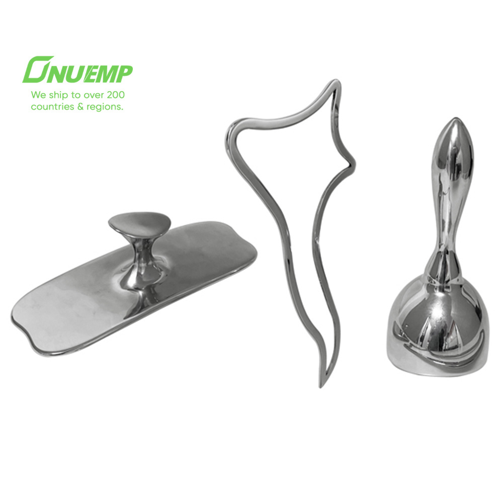 Stainless Steel Gua Sha Metal Body Scraping Massage Tool Cupping Rolller Pain Relief Metal Therapy tools Set