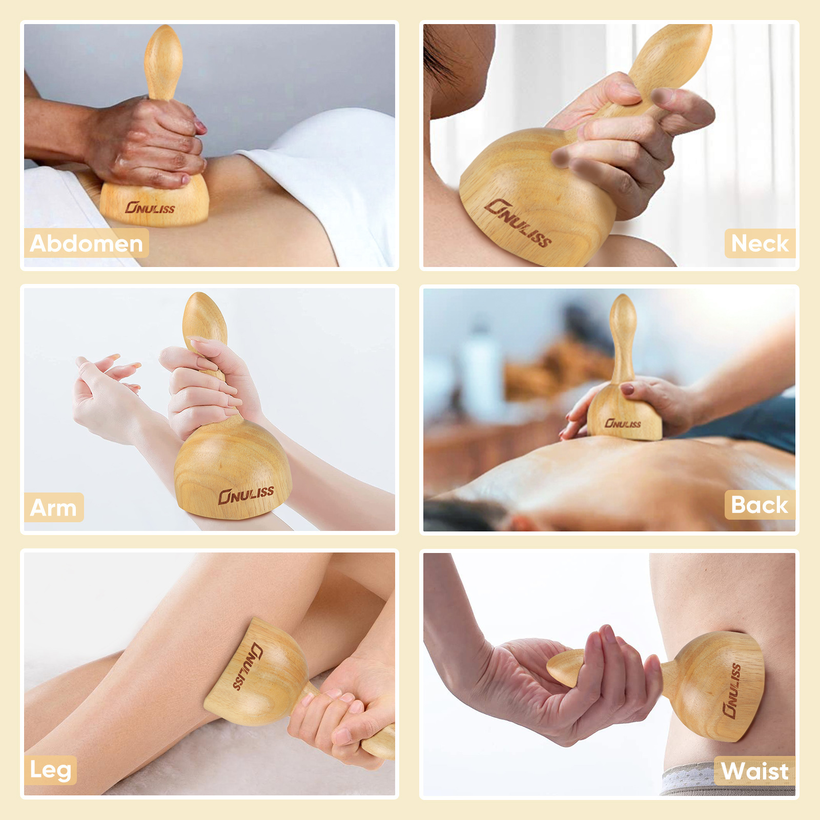 Lymphatic Gua Sha Drainage Joba Oils For Machine Wooden Body Massage