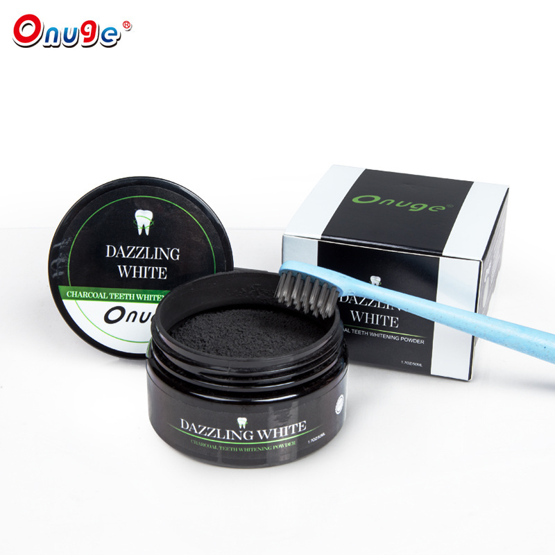 bamboo activated carbon charcoal tooth teeth whitening powder