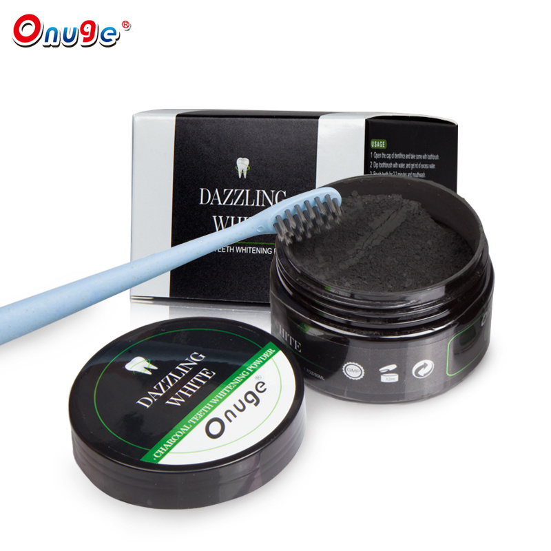 bamboo activated carbon charcoal tooth teeth whitening powder