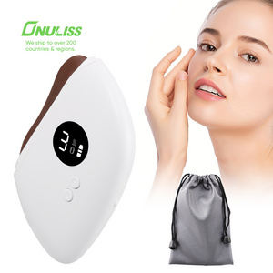 Electric Gua Sha Custom Logo Vibration Face Massager Wrinkle Face Lift Device Facial Skin Roller Massager Tool Gua Sha Set