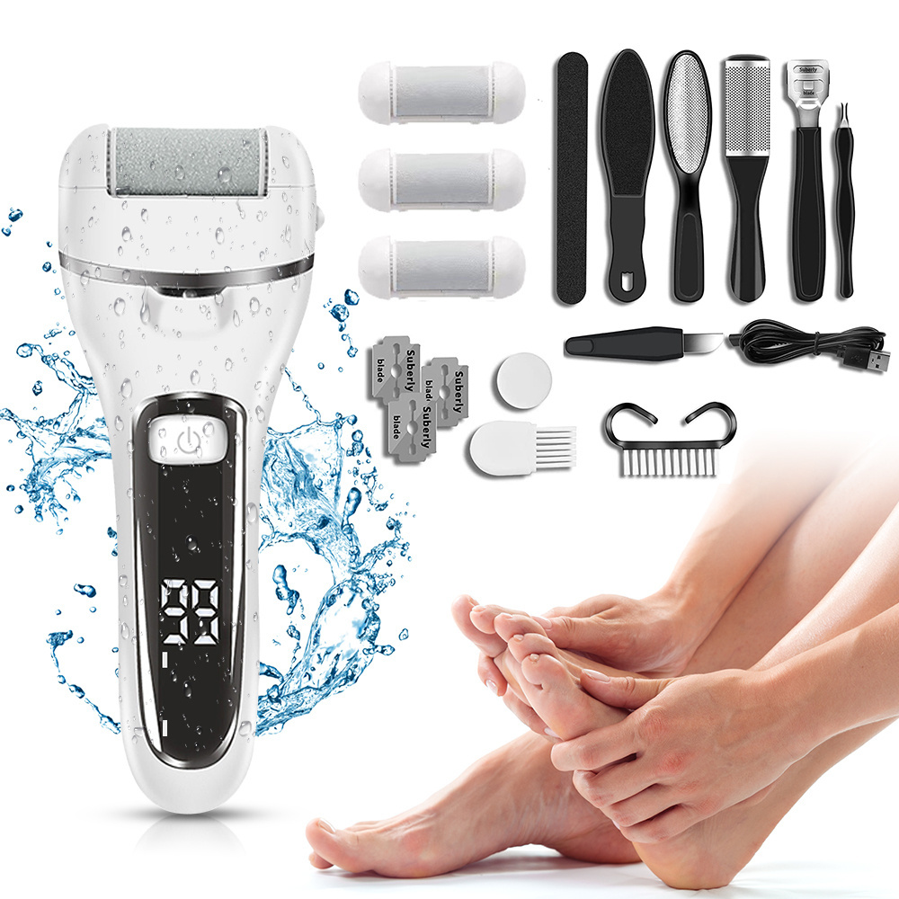 Best Selling USB Rechargeable Hard Skin Foot File Callus Remove Trimmer Electric Callus Remover for Feet