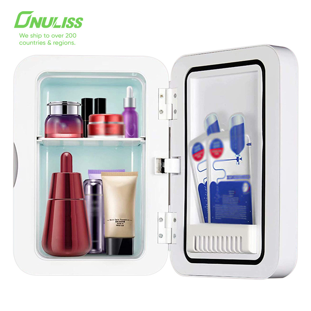 Warm Cold Small Portable Cosmetic Skincare Refrigerator Mini Make Up Beauty Fridge Refrigerator Skincare Fridge Mini