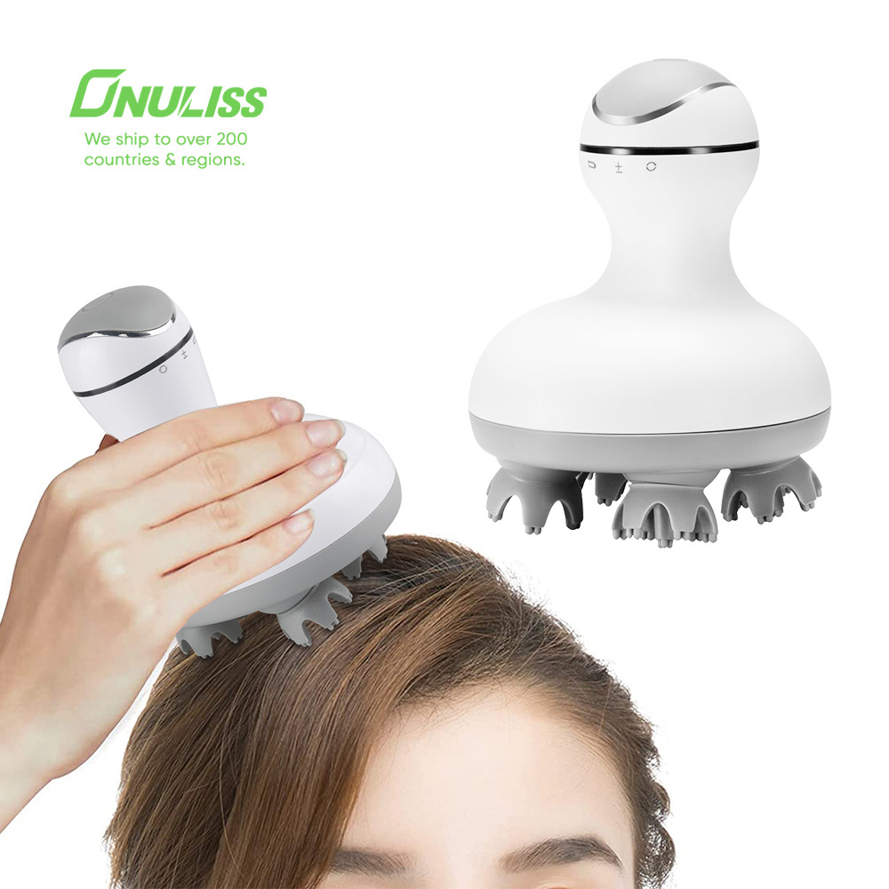 High Quality Handheld Cat Pet Head Massager Waterproof Hair Scalp Scratcher For Full-Body Massage