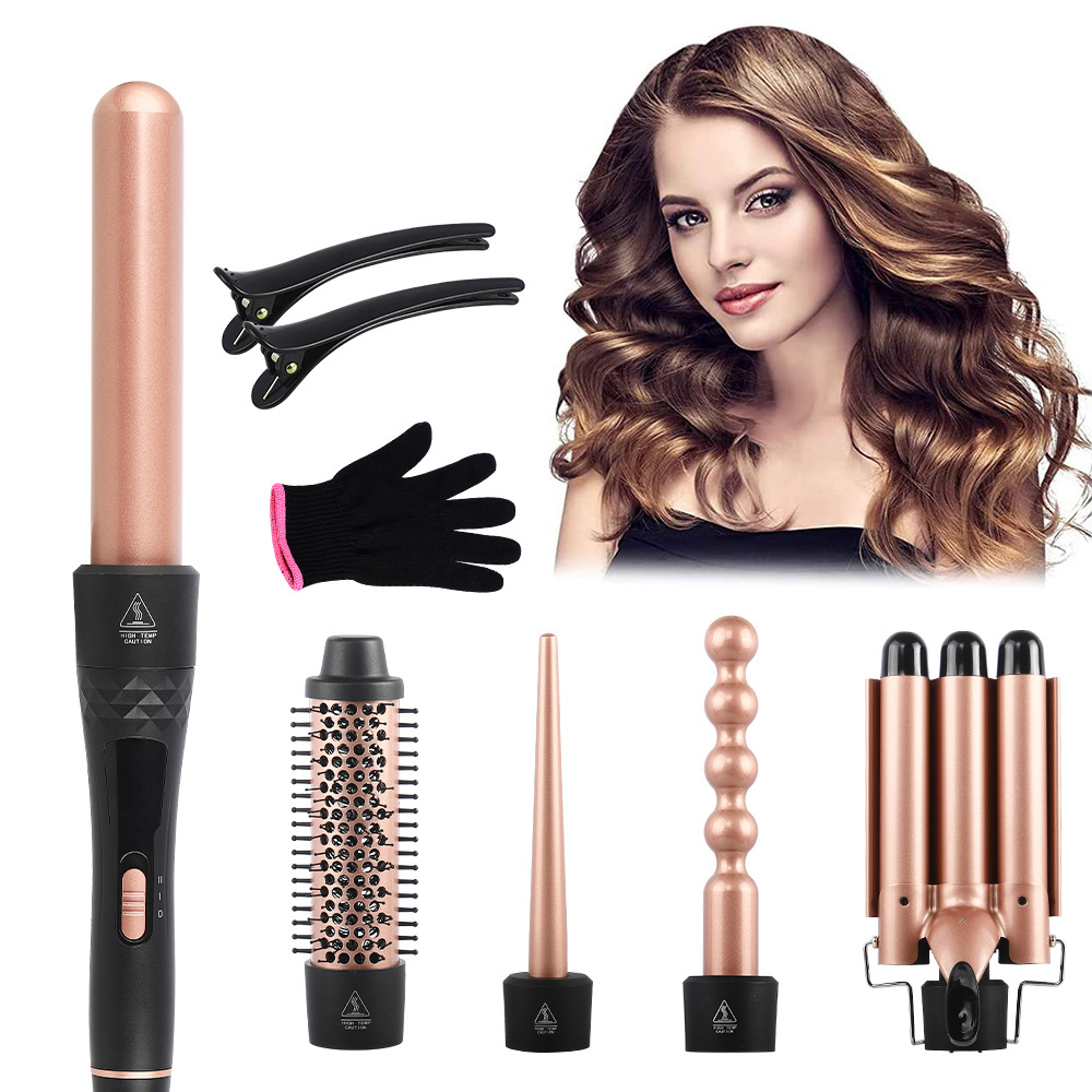 2022 Shenzhen  2 In 1 1.5 Inches Power Cord Interchangeable Curling Iron