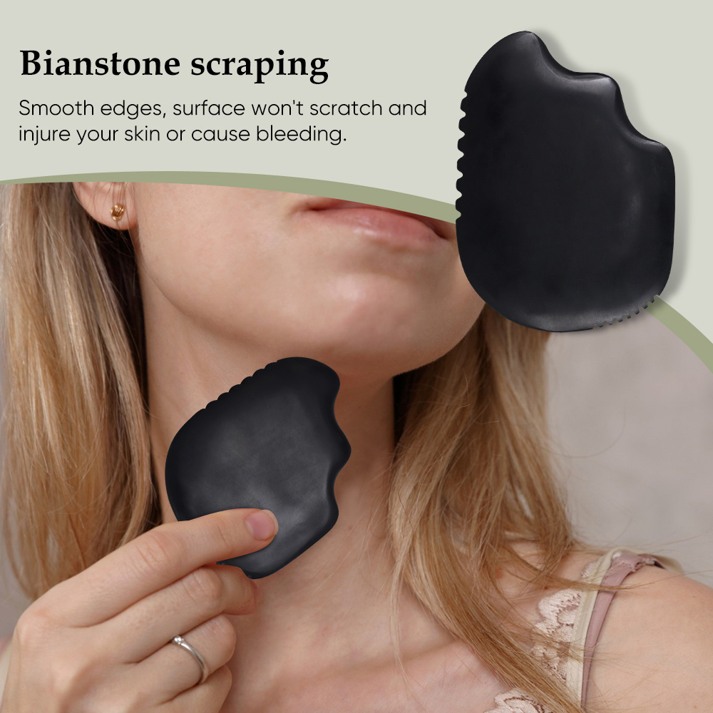 Facial Gua Sha Stone Body Guasha Tool for Face Body Bian Stone Gua Sha Tools