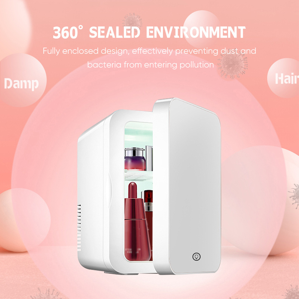 Warm Cold Small Portable Cosmetic Skincare Refrigerator Mini Make Up Beauty Fridge Refrigerator Skincare Fridge Mini