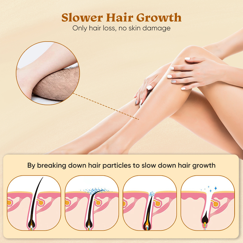 New Arrival Custom Logo Portable Mini Painless Hair Removal Stone Nano Crystal Hair Eraser For Women And Men