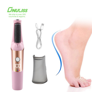 New Arrivals Ipx5 Waterproof Foot File Callous Remover Usb Rechargeable Hard Skin Remover Foot File Electric Callus Remover