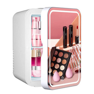 Beauty Customized Home Makeup Fridge With Mirror Mini Fridge for Cosmetic