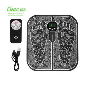 High Frequency EMS Tens Vibrating Reflexology Foot Leg Mat Massager