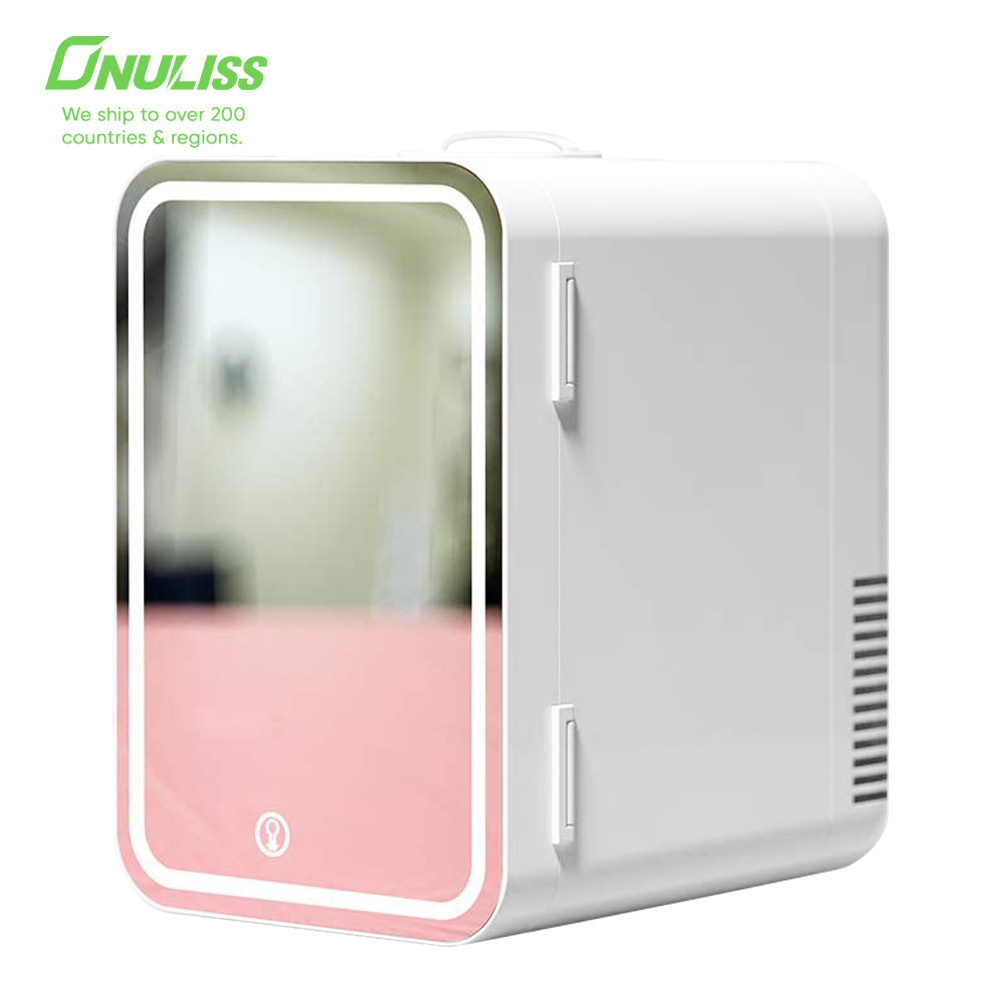 Beauty Customized Home Makeup Fridge With Mirror Mini Skin Care Fridge Cosmetic