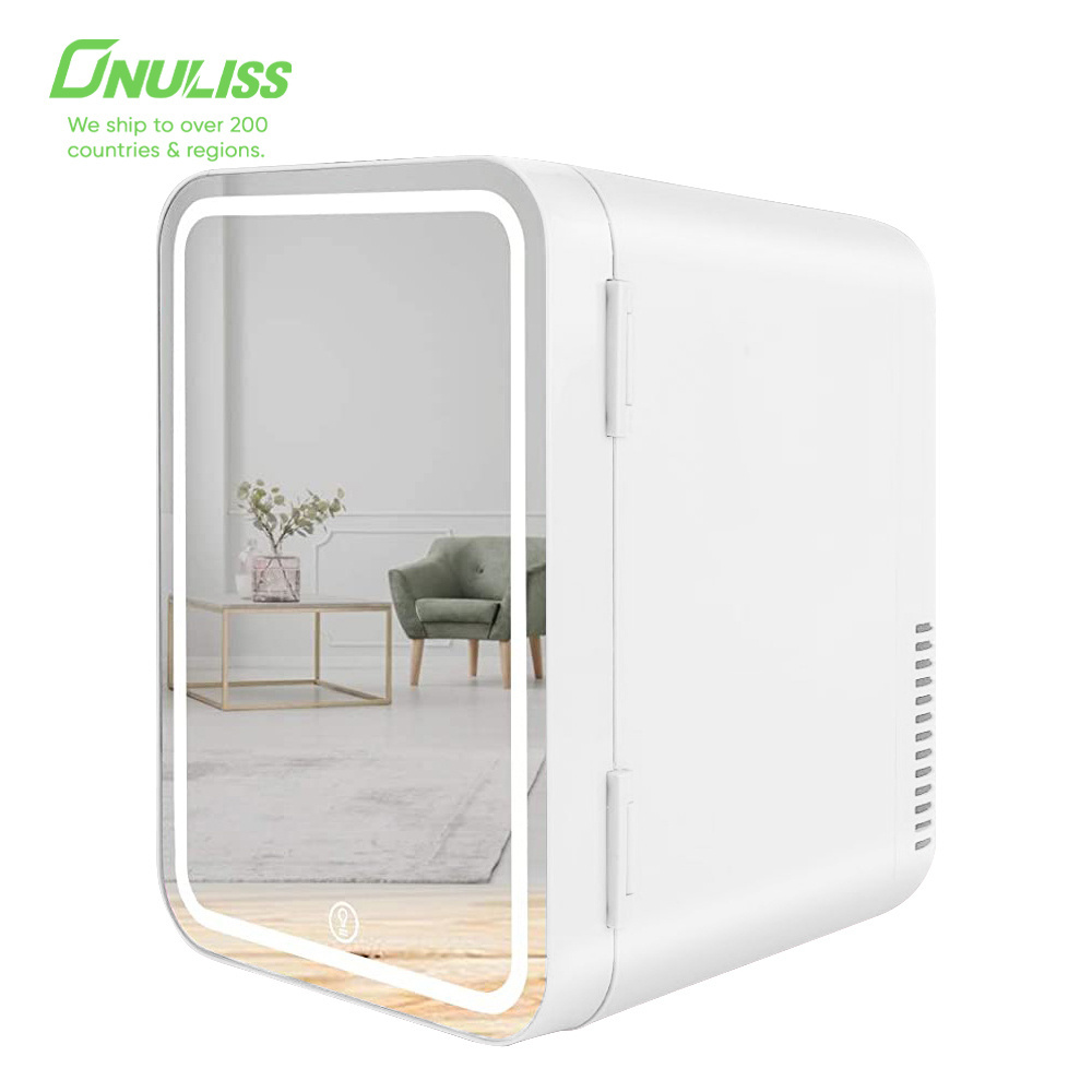 Beauty Customized Home Makeup Fridge With Mirror Mini Skin Care Fridge Cosmetic