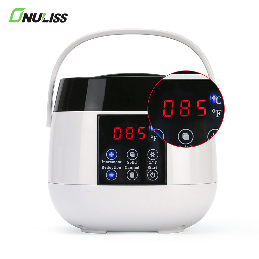 Full Body Hair Removal Professional Electric LED Wax Heater Waxing Kit Smart Wax Warmer