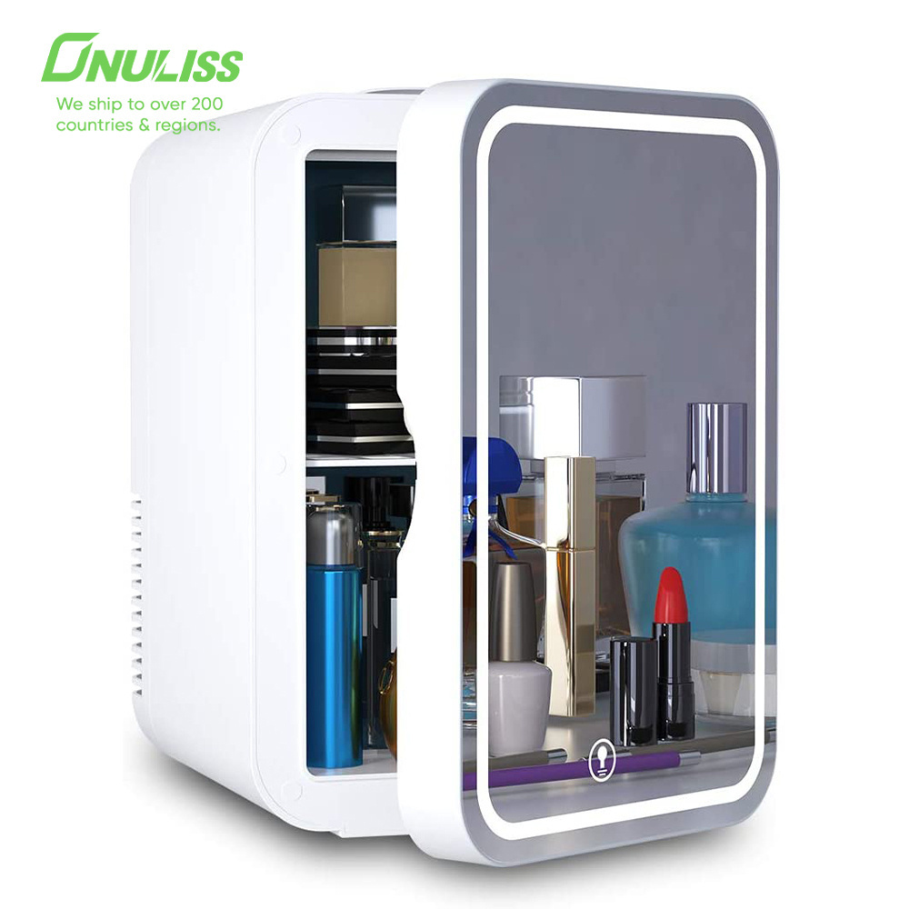 Beauty Customized Home Makeup Fridge With Mirror Mini Skin Care Fridge Cosmetic