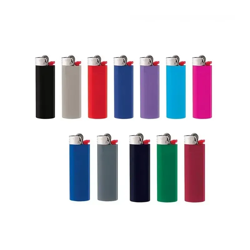 Cheap Custom Logo J6 Lighters Tray of Gas Cigarette Lighter Blc Smoking Accessories Lighter Plastic CLASSIC Colors 1pcs/opp Bag