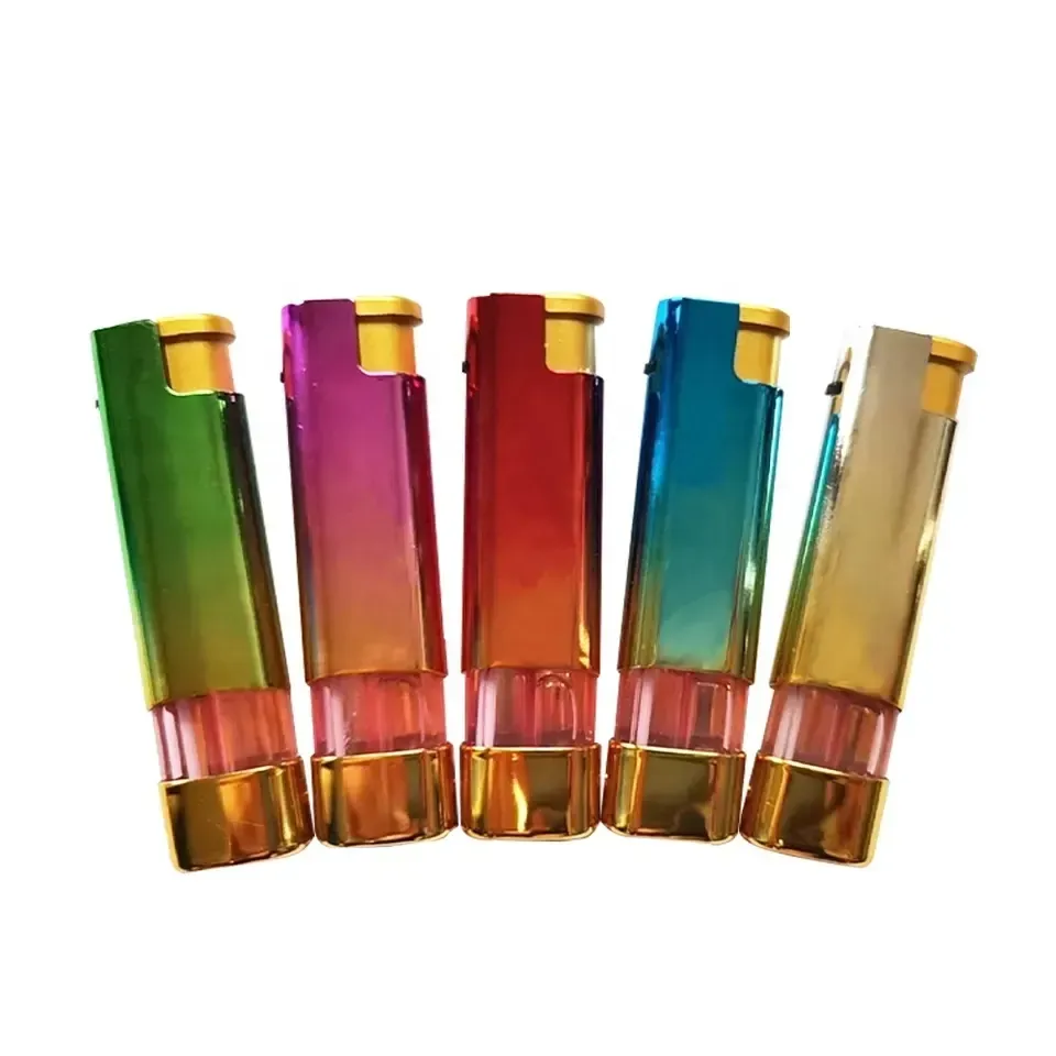 Cheap Custom logo Metal Pocket windproof gas lighter Electric Smoking lighter