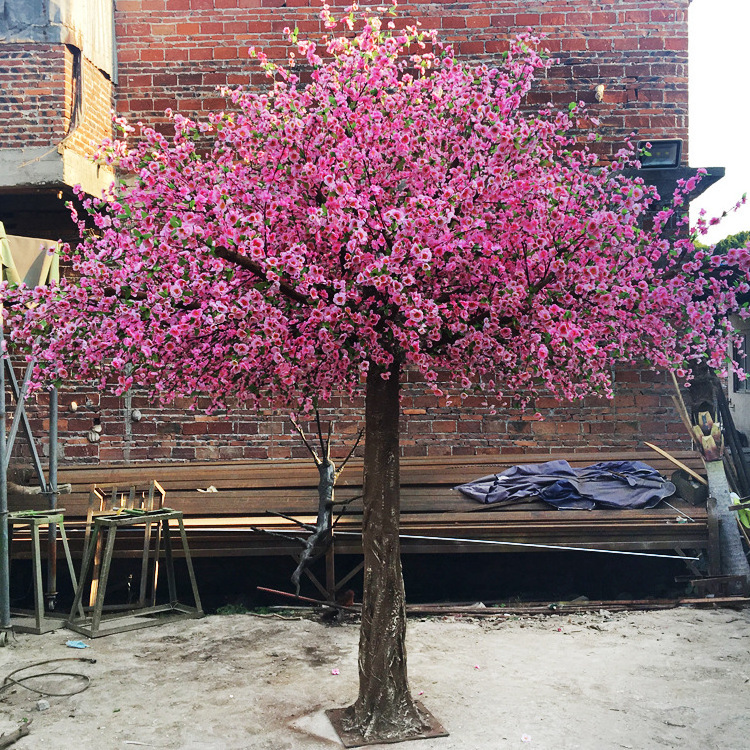 4m Peach Blossom Tree For Wedding Artificial Peach Tree Peach Tree Bonsai