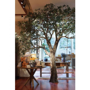 8Ft 10Ft High Quality  Big Faux Olive Tree Large Artificial Green Olive Tree For Cafe Decoration