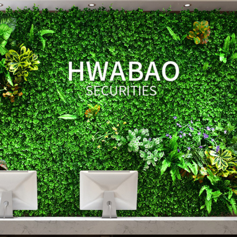 Home Decor Artificial Plant Wall Covering Artificial Wall Grass Decoration Wall Grass Decoration Artificial