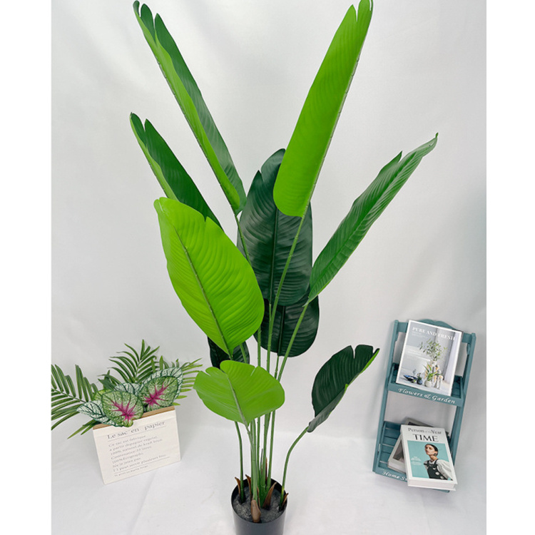 Artificial Plants Potted Bonsai Tree Banana Tree