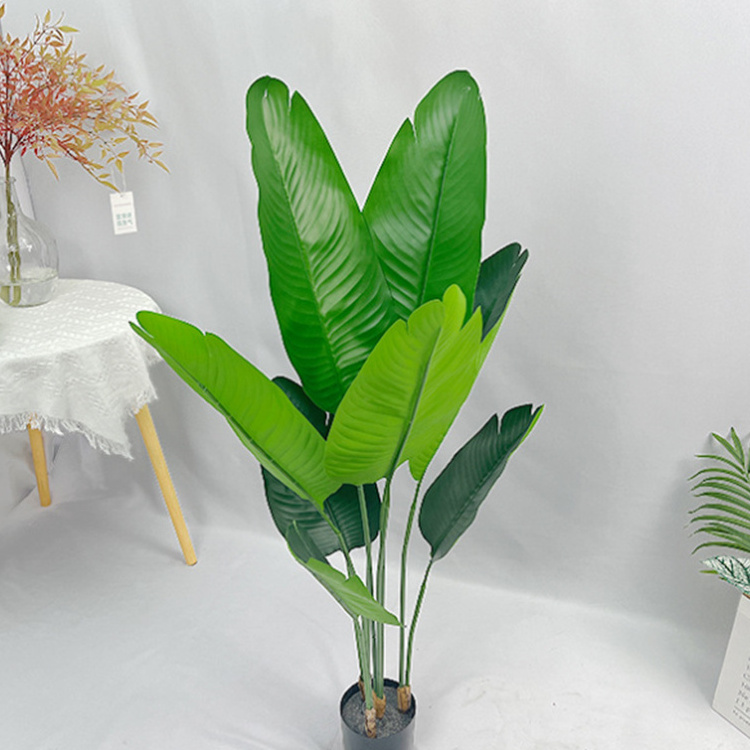 Artificial Plants Potted Bonsai Tree Banana Tree