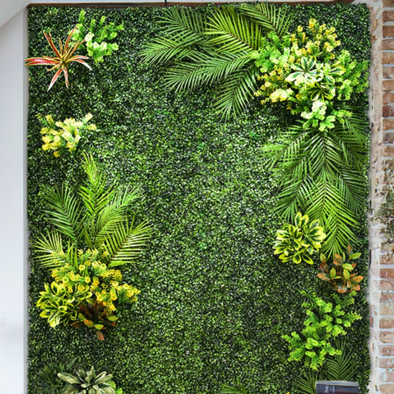 Home Decor Artificial Plant Wall Covering Artificial Wall Grass Decoration Wall Grass Decoration Artificial