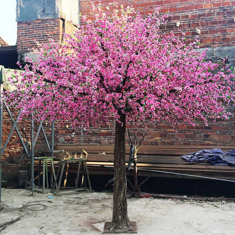 4m Peach Blossom Tree For Wedding Artificial Peach Tree Peach Tree Bonsai