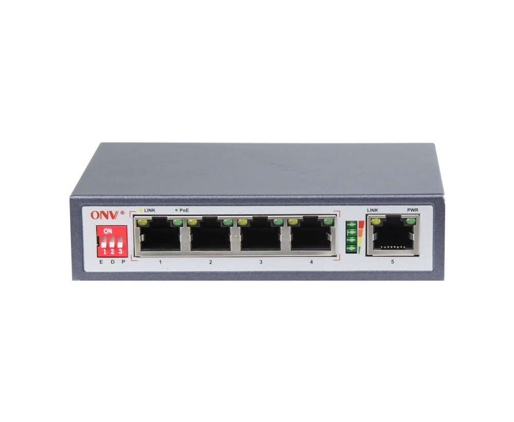 HOT 4 port switch rj45 ethernet poe network switch 24v 3a passive poe for CCTV camera