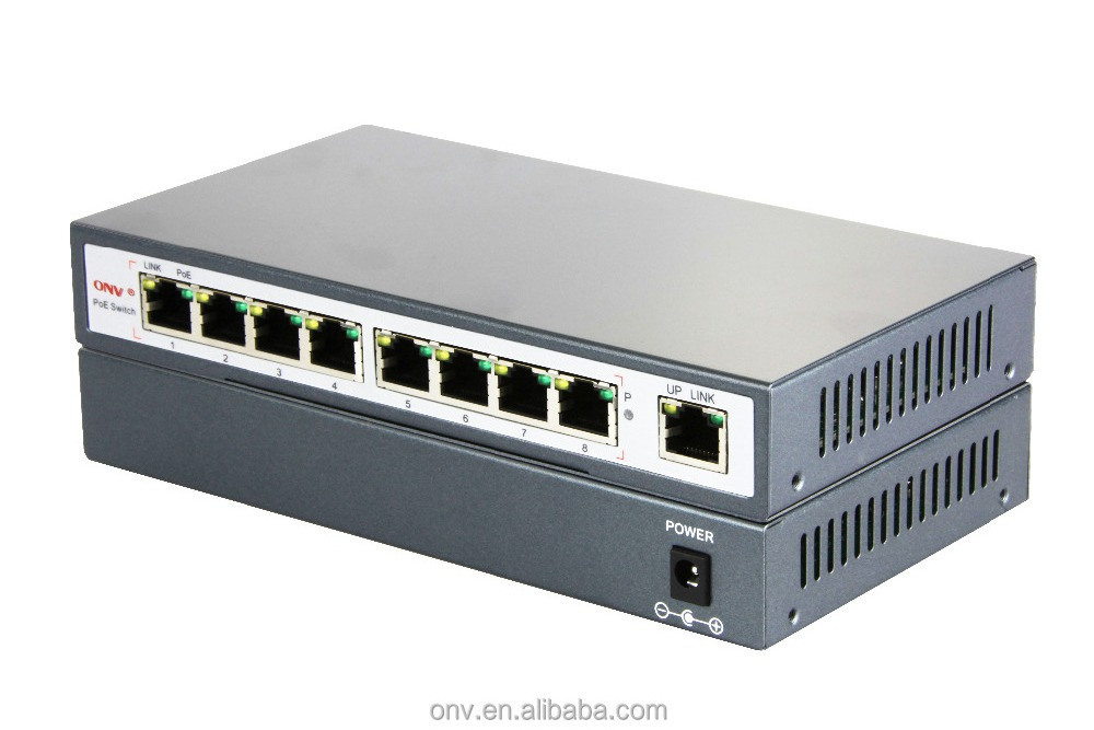 8 port PoE Switch 48v /150Watt like d link 8 port switch