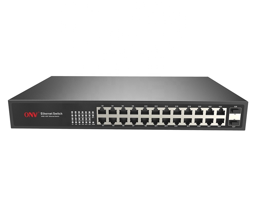 24 Port Switch Gigabit Ethernet Network Switch Unmanaged