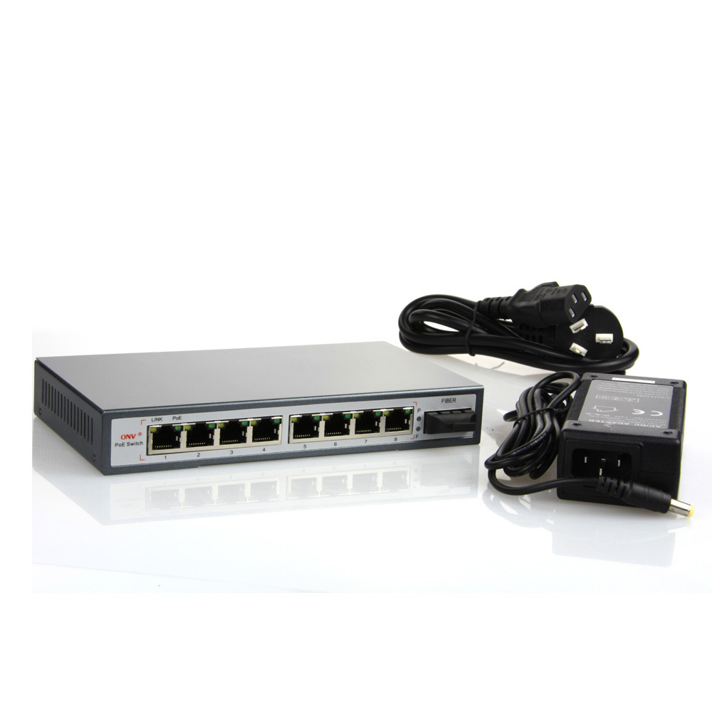 100m 8 Port Reverse Power Supply Rpoe Poe Switch Reverse Poe Switch