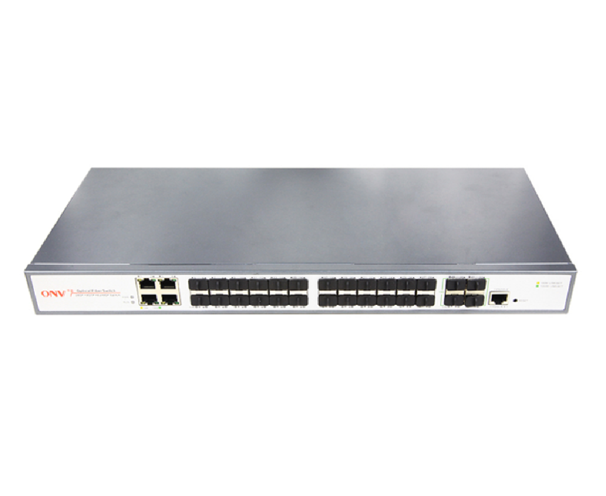 32 port gigabit managed ethernet switch with 4 10G SFP+ port