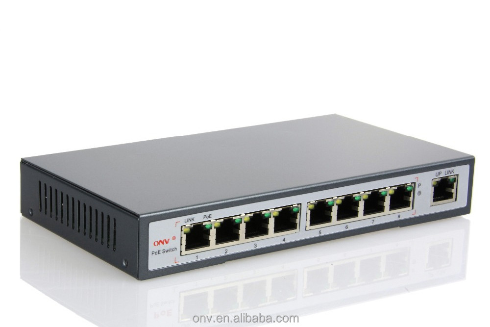 8 port PoE Switch 48v /150Watt like d link 8 port switch