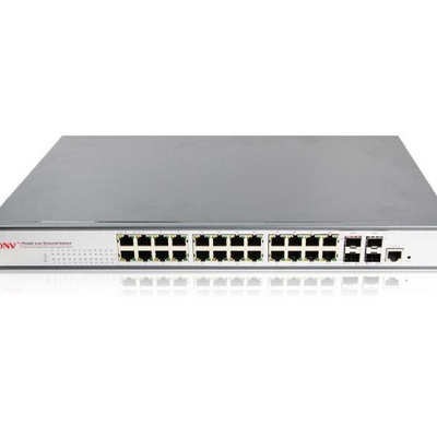 24 Port Gigabit PoE+ Managed Switch with 4 SFP 400W