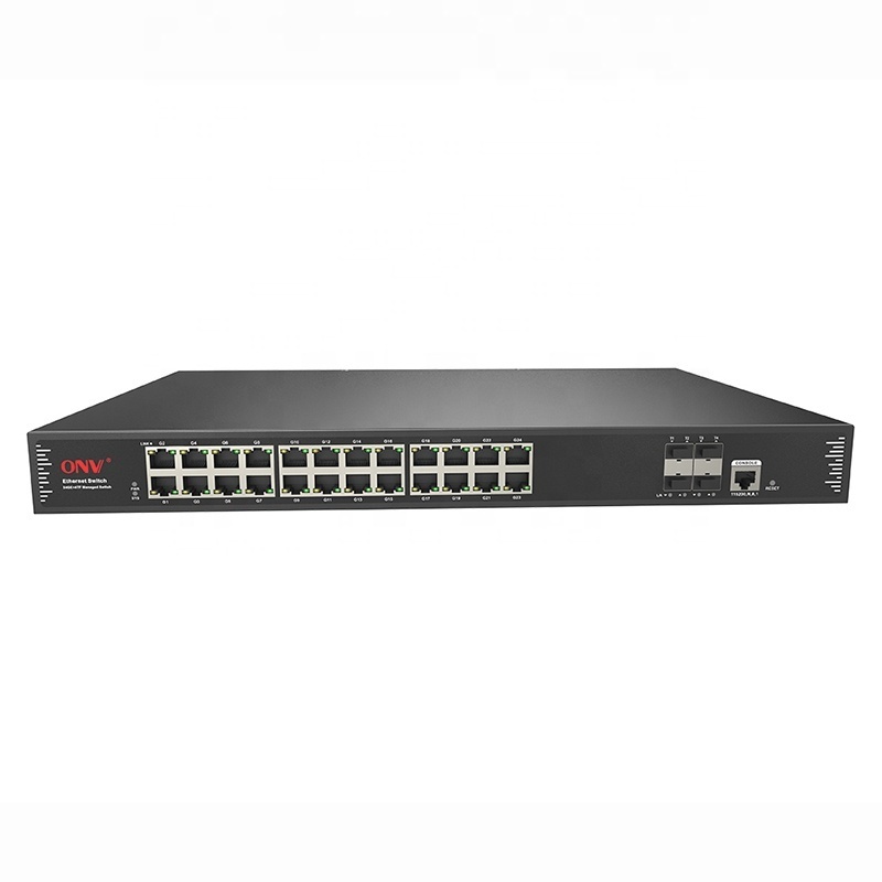 Shenzhen ethernet switch 28-port 10G Managed L3 Core Switch  (ONV38028FM)