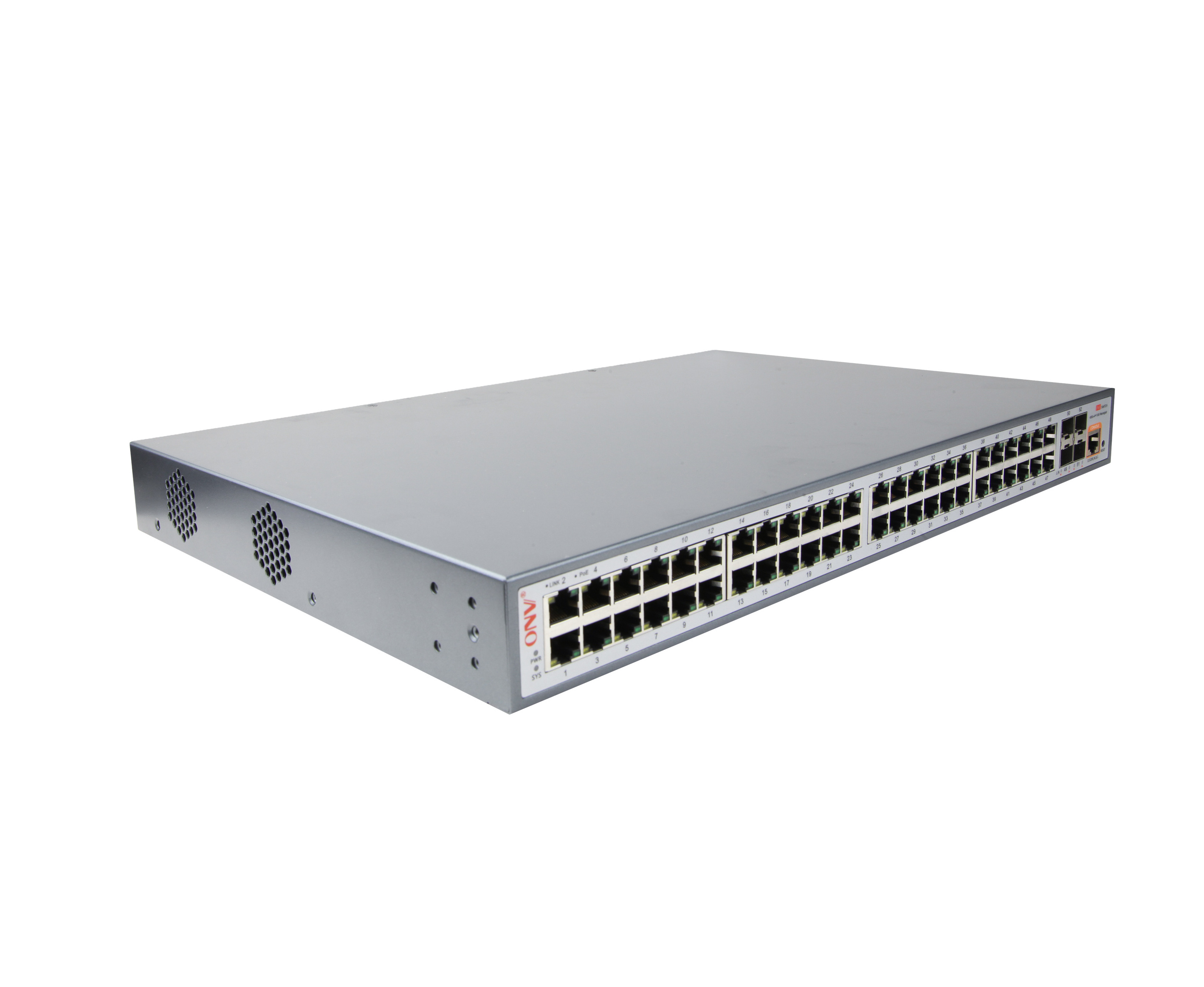 Commercial Grade 48 Port Full Gigabit Managed PoE Switch 600W POE36048PFM